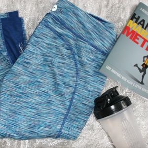 3 for $12 //AVIA// Blue Active Capri Pants Size M